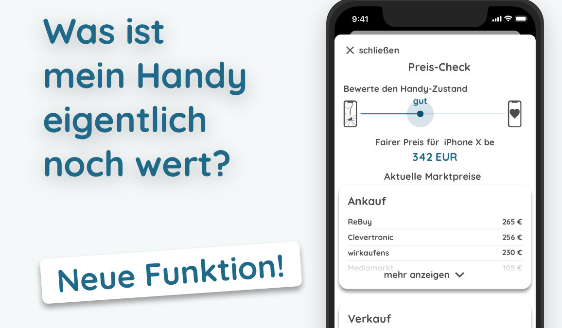 Was ist mein Handy wert myhandycheck Preis check