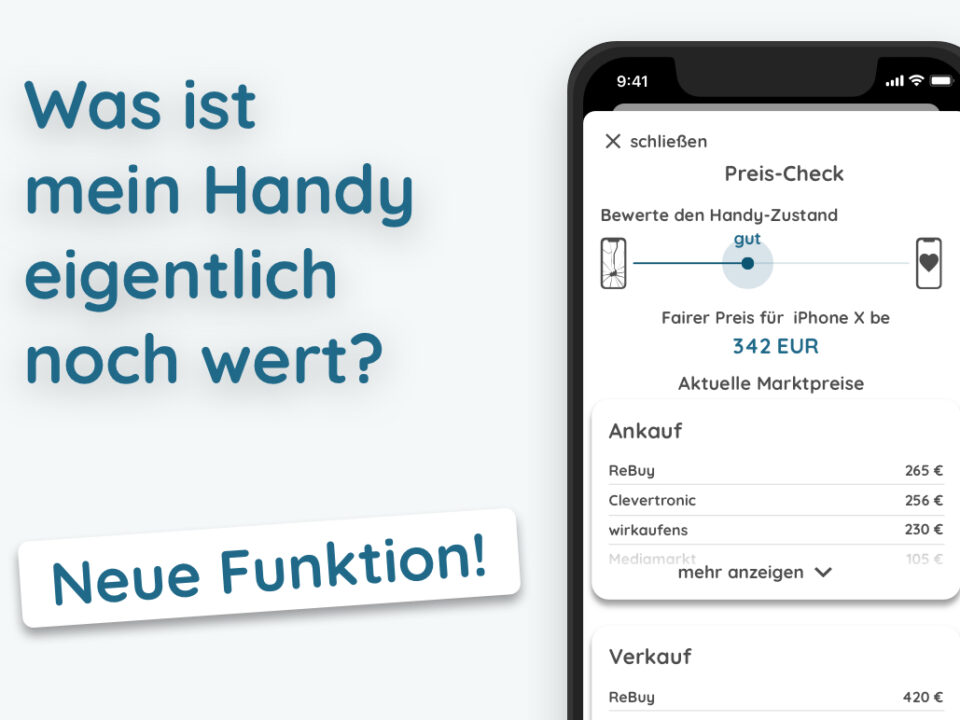 Was ist mein Handy wert myhandycheck Preis check